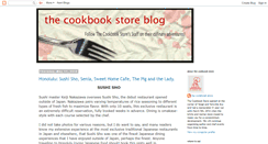 Desktop Screenshot of cookbookstoreblog.blogspot.com