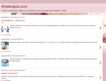 Tablet Screenshot of anarteterapia.blogspot.com