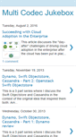 Mobile Screenshot of multicodecjukebox.blogspot.com