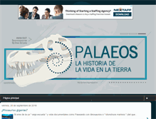 Tablet Screenshot of palaeos-blog.blogspot.com
