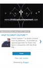 Mobile Screenshot of christcouturemovement.blogspot.com