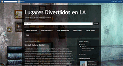 Desktop Screenshot of lugaresdivertidosenla.blogspot.com