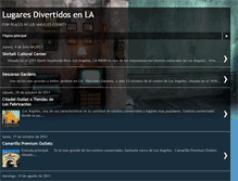 Tablet Screenshot of lugaresdivertidosenla.blogspot.com