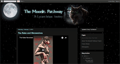 Desktop Screenshot of moonlitpathway.blogspot.com