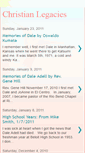 Mobile Screenshot of christianlegacies.blogspot.com