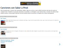 Tablet Screenshot of cancionesconsaborapinol.blogspot.com