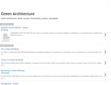 Tablet Screenshot of green-architecture-study.blogspot.com