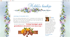 Desktop Screenshot of nikkisknutselhoekje.blogspot.com