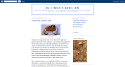 Desktop Screenshot of inlindaskitchen.blogspot.com