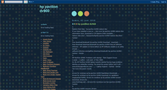 Desktop Screenshot of hppaviliondv900.blogspot.com