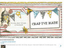 Tablet Screenshot of crapihavemade.blogspot.com