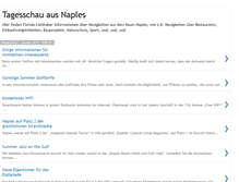 Tablet Screenshot of naples-tagesschau.blogspot.com