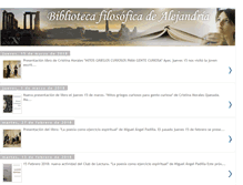 Tablet Screenshot of bibliotecafilosofica.blogspot.com