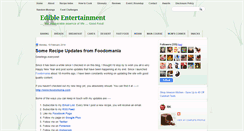 Desktop Screenshot of myedibles.blogspot.com