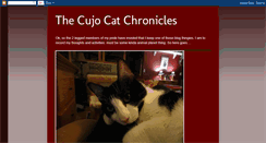 Desktop Screenshot of cujocatchronicles.blogspot.com