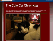 Tablet Screenshot of cujocatchronicles.blogspot.com