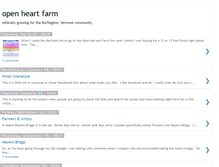 Tablet Screenshot of openheartfarm.blogspot.com