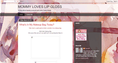 Desktop Screenshot of mommyloveslipgloss.blogspot.com