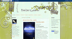 Desktop Screenshot of buecherzauber.blogspot.com