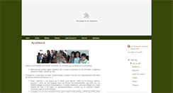 Desktop Screenshot of fundacioncaminoslibres.blogspot.com