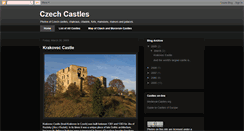 Desktop Screenshot of czech-castles.blogspot.com