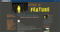 Desktop Screenshot of findafeature.blogspot.com