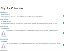 Tablet Screenshot of chris3dartist.blogspot.com