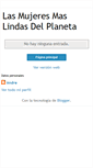 Mobile Screenshot of mujeresmaslindas.blogspot.com