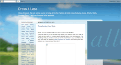 Desktop Screenshot of dress-4-less.blogspot.com