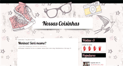 Desktop Screenshot of nossas-coisinhas.blogspot.com