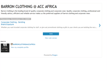 Tablet Screenshot of barronsclothing.blogspot.com