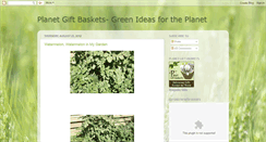 Desktop Screenshot of planetgiftbaskets.blogspot.com