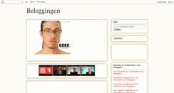 Desktop Screenshot of belegginggids.blogspot.com