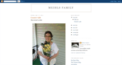 Desktop Screenshot of meihlsfamily.blogspot.com