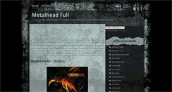 Desktop Screenshot of metalheadfull.blogspot.com