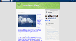 Desktop Screenshot of contaminaciondelaire1991.blogspot.com