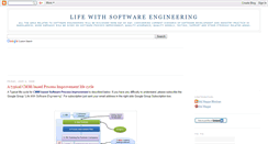 Desktop Screenshot of life-with-software-engineering.blogspot.com
