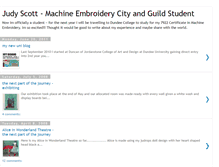 Tablet Screenshot of judyscott-studentdiary.blogspot.com