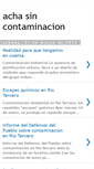 Mobile Screenshot of achasincontaminacion.blogspot.com