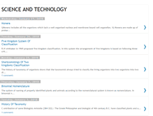 Tablet Screenshot of informationaboutscienceandtechnology.blogspot.com