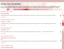 Tablet Screenshot of abilitynotdisability.blogspot.com