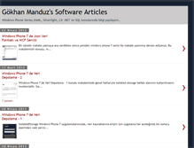 Tablet Screenshot of gokhanmanduz.blogspot.com
