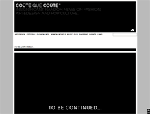 Tablet Screenshot of coutequecoute.blogspot.com