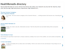 Tablet Screenshot of healthremedies4u.blogspot.com