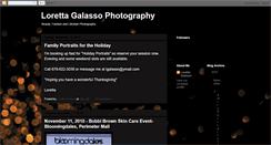 Desktop Screenshot of lorettagalasso.blogspot.com