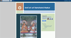 Desktop Screenshot of lordsrisriharichandthakur.blogspot.com