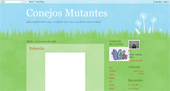 Desktop Screenshot of conejosmutantes.blogspot.com