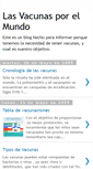 Mobile Screenshot of lasvacunasporelmundo.blogspot.com