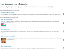 Tablet Screenshot of lasvacunasporelmundo.blogspot.com