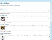 Tablet Screenshot of deivilicious.blogspot.com